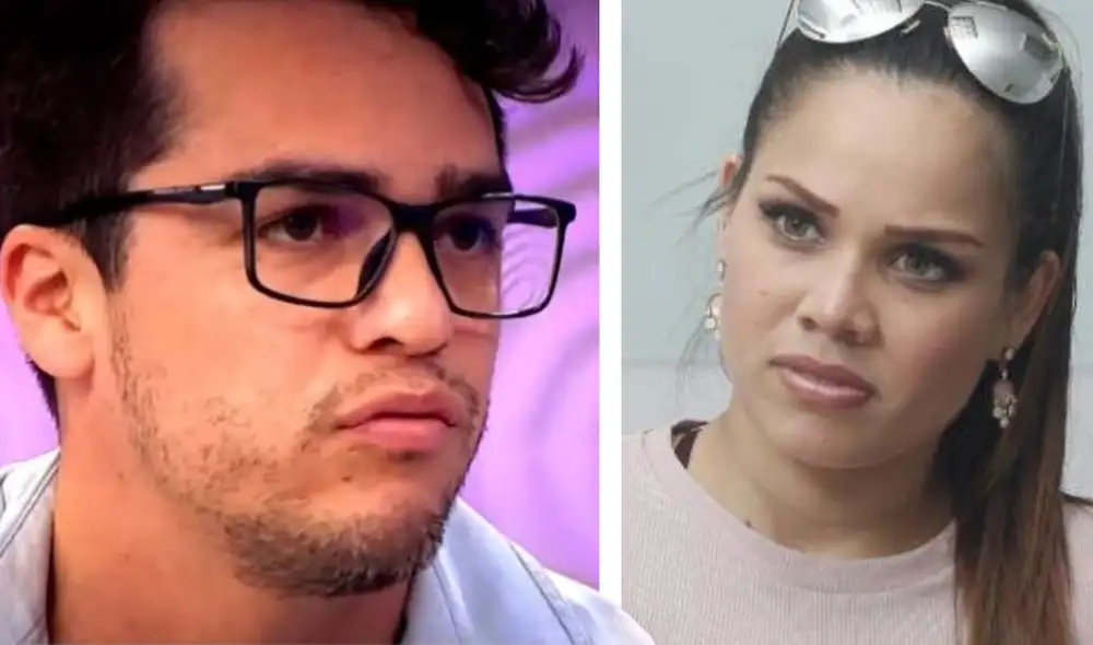 Juan Víctor Sánchez indicó que no sería la primera vez que Andrea San Martín amedrenta a la maestras de su hija. Foto: composición/ captura de YouTube