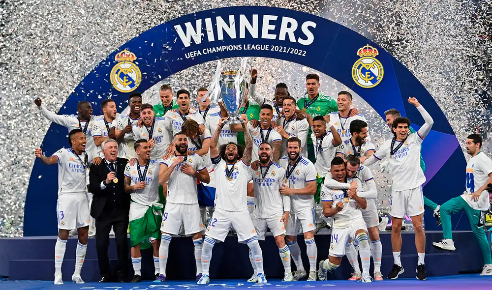 Real Madrid suma catorce títulos de Champions League. Foto: AFP Real Madrid suma catorce títulos de Champions League. Foto: AFP