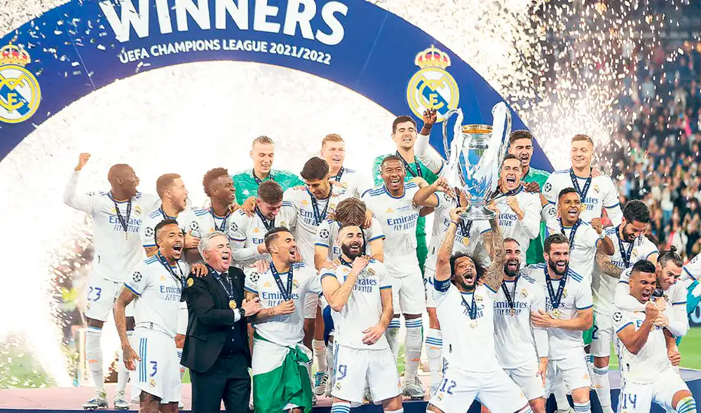 Real Madrid consiguió su Champions League número 14. Foto: EFE Real Madrid consiguió su Champions League número 14. Foto: EFE
