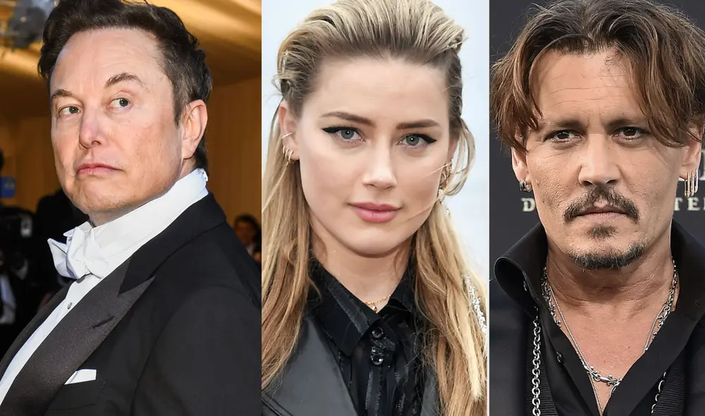 Elon Musk fue señalado por la defensa de Johnny Depp como el amante de Amber Heard. Foto: composición/Instagram