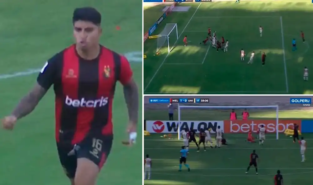 Luis Iberico marca por segunda fecha consecutiva en la Liga 1 para Melgar. Foto: captura de Gol Perú Luis Iberico marca por segunda fecha consecutiva en la Liga 1 para Melgar. Foto: captura de Gol Perú