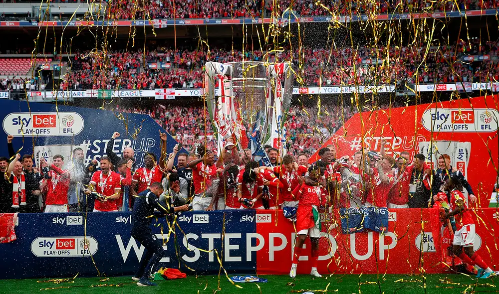 La última vez que Nottingham Forest estuvo en Premier League fue en la temporada 1998/1999. Foto: AFP