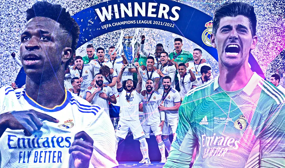 Vinícius Junior convirtió el gol del triunfo del Real Madrid ante el Liverpool. Foto: Composición LR/ Jorginho Abanto