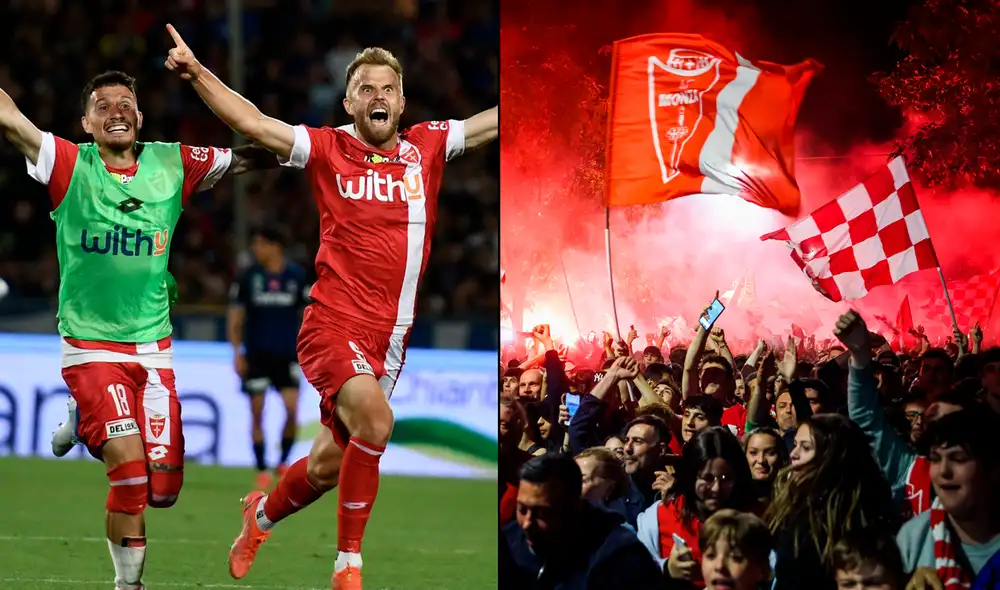 Silvio Berlusconi compró el AC Monza hace tres años y este domingo el club consiguió el boleto a la Serie A. Foto: composición de Twitter Silvio Berlusconi compró el AC Monza hace tres años y este domingo el club consiguió el boleto a la Serie A. Foto: composición de Twitter