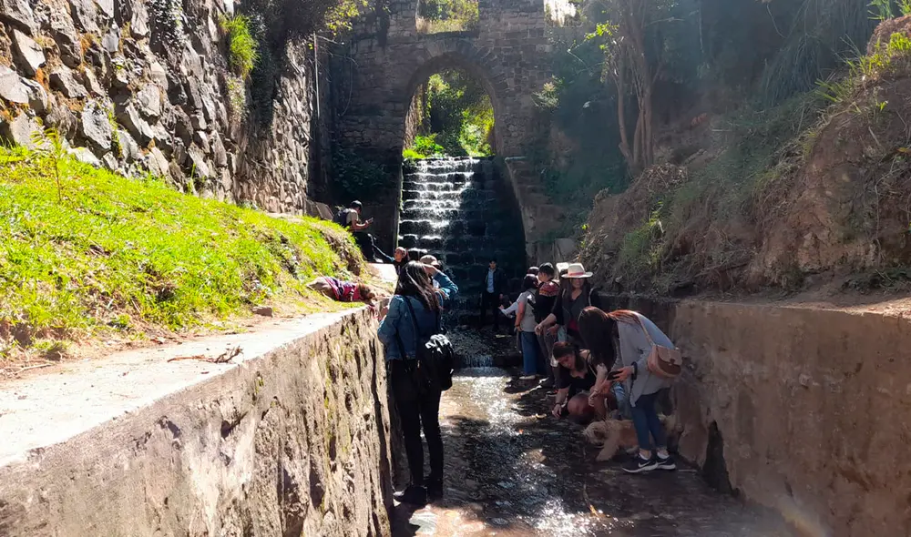 El acueducto  de Sapantiana se ha convertido en un lugar preferido para propios y extraños. Foto: La República