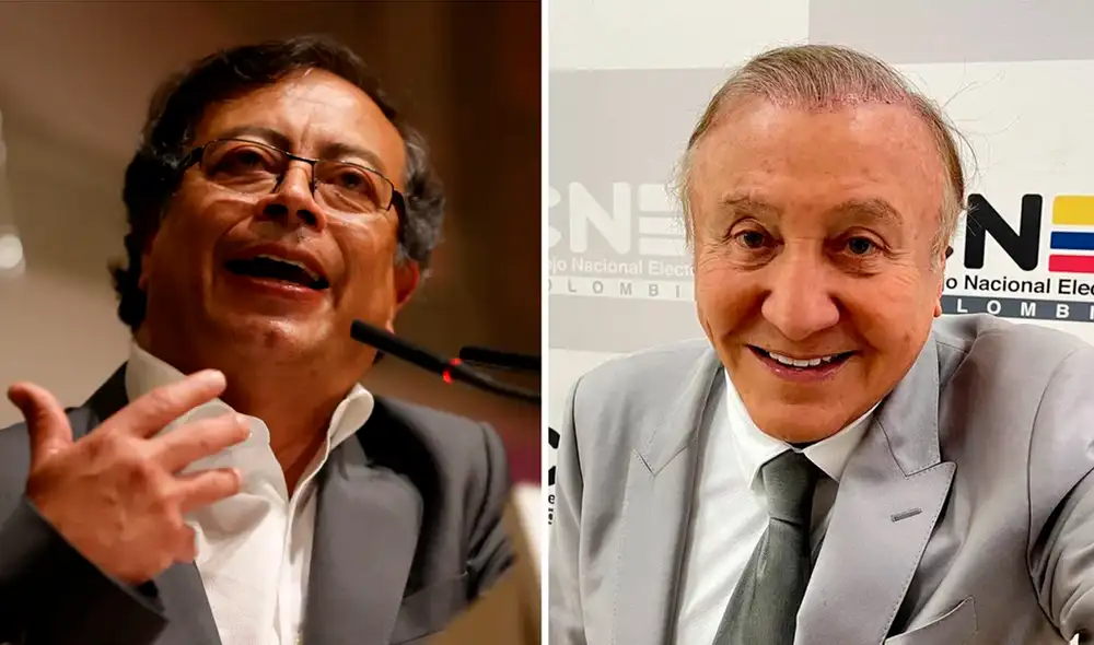 Petro y Rodolfo Hernández pasan a segunda vuelta, según el último reporte. Foto: EFE / Twitter de Ing Rodolfo Hernandez Petro y Rodolfo Hernández pasan a segunda vuelta, según el último reporte. Foto: EFE / Twitter de Ing Rodolfo Hernandez