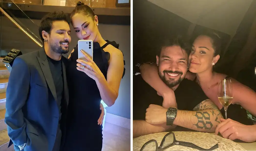 Karen Schwarz y Ezio Oliva se casarán ante la Iglesia en los próximos meses. Foto: composición Instagram Karen Schwarz y Ezio Oliva se casarán ante la Iglesia en los próximos meses. Foto: composición Instagram