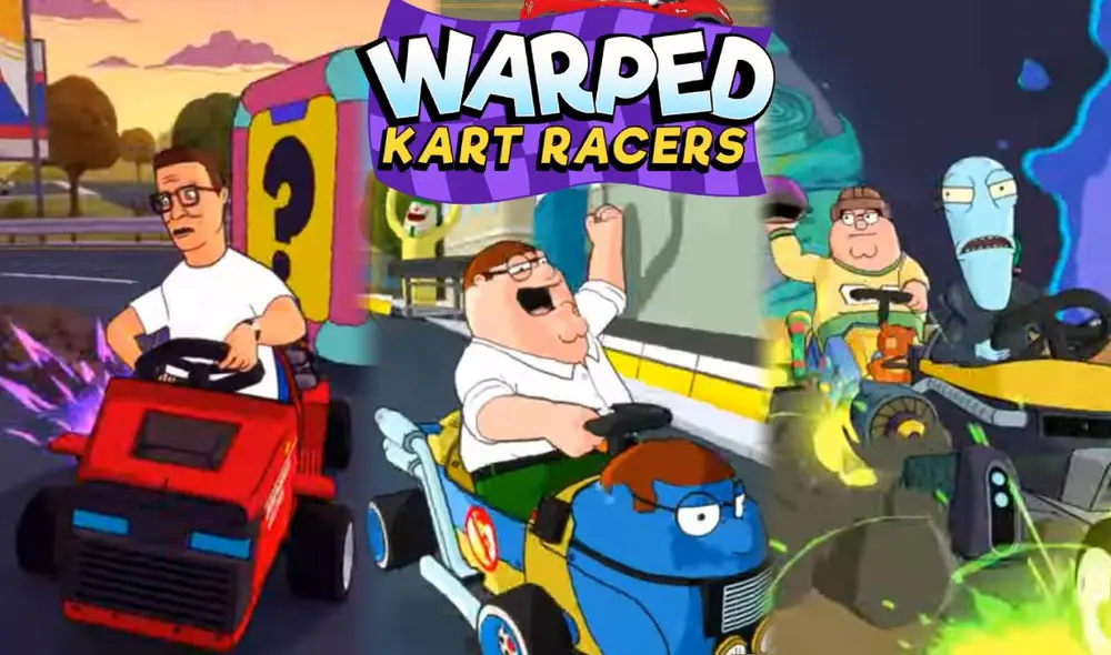 Warped Kart Racers, el nuevo exclusivo de Apple Arcade, ha sorprendido a los que ya lo probaron por su exquisita jugabilidad. Foto: Apple