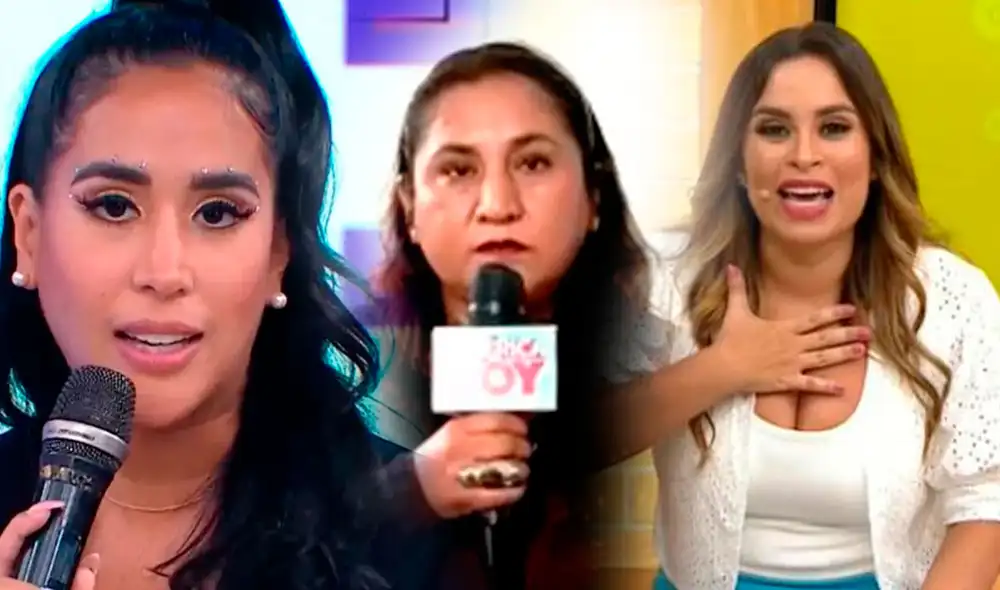 Melissa Paredes molesta con producción de "América hoy" por entrevista a su madre sin haberle consultado. Foto: captura/América TV/Instagram