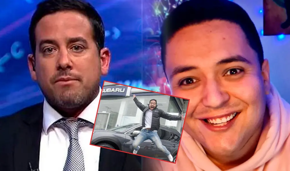 'Samu' trolea a Óscar del Portal con camioneta que le quitaron. Foto: captura/América TV/Instagram 'Samu' trolea a Óscar del Portal con camioneta que le quitaron. Foto: captura/América TV/Instagram