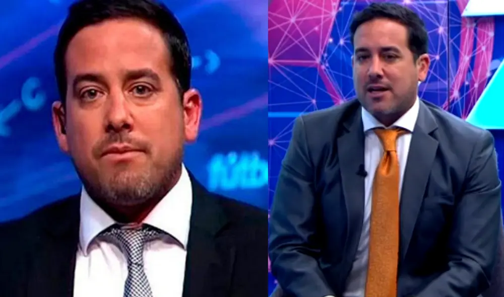 Óscar del Portal sorprende al presentarse en América TV. Foto: captura de América TV. Óscar del Portal sorprende al presentarse en América TV. Foto: captura de América TV.