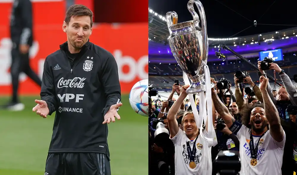 El Real Madrid eliminó en octavos de final de la reciente Champions League al PSG de Lionel Messi. Foto: composición LR/EFE/Real Madrid El Real Madrid eliminó en octavos de final de la reciente Champions League al PSG de Lionel Messi. Foto: composición LR/EFE/Real Madrid