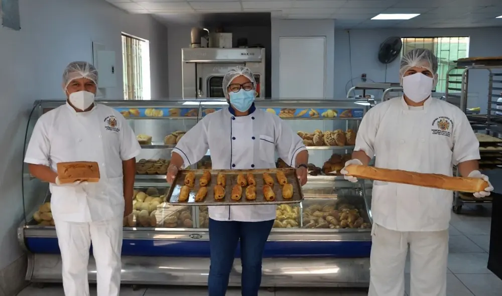 Panadería local elabora una gran variedad de panes a base de soya. Foto: Andina