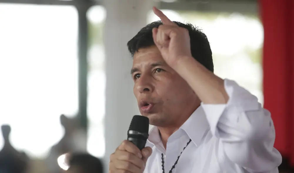 "Para transparentar al país y para trabajar de la mano”, sostuvo el presidente Pedro Castillo. Foto: Congreso