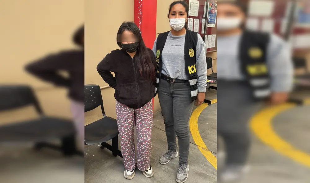 Joven fue detenida en su vivienda ubicada en la zona de Pachacutec. Foto: PNP