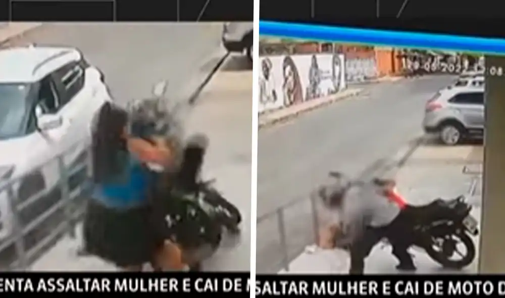 El asalto ocurrió en Teresina, Brasil. Foto: Globo News El asalto ocurrió en Teresina, Brasil. Foto: Globo News