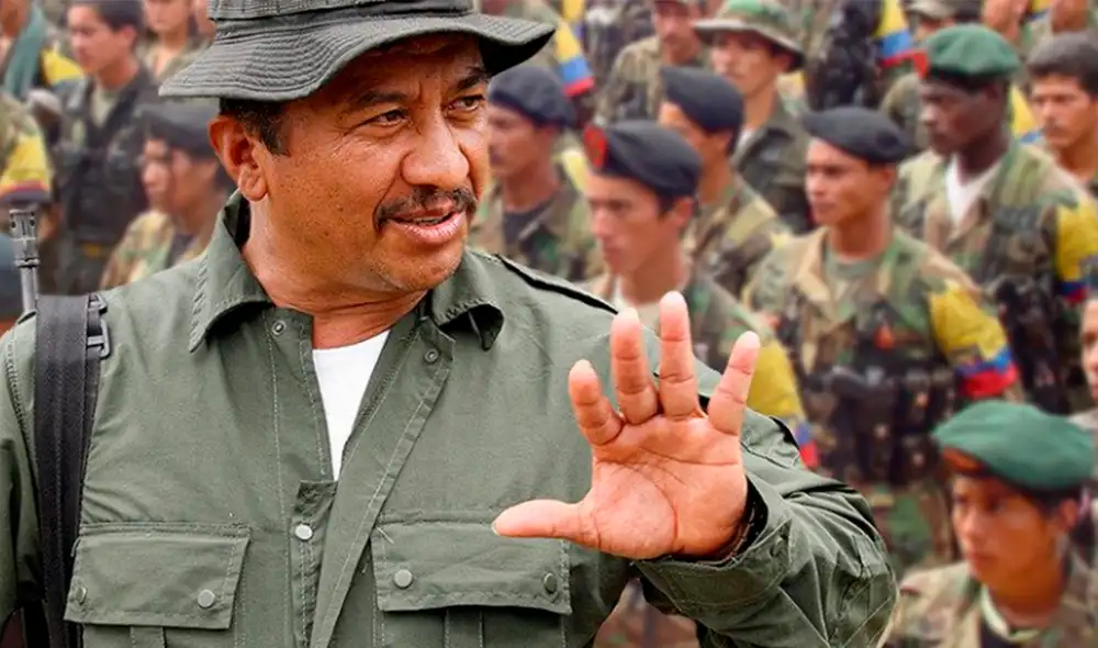 "Gentil Duarte" entró a las FARC en el Frente 14, desde donde inició su "carrera criminal” de más de 30 años. Foto: AFPA "Gentil Duarte" entró a las FARC en el Frente 14, desde donde inició su "carrera criminal” de más de 30 años. Foto: AFPA