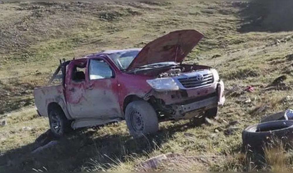 Accidente ocurrió a la altura del sector Las Lagunas de Alto Perú. Foto: Bambamarca Al Día/Facebook Accidente ocurrió a la altura del sector Las Lagunas de Alto Perú. Foto: Bambamarca Al Día/Facebook