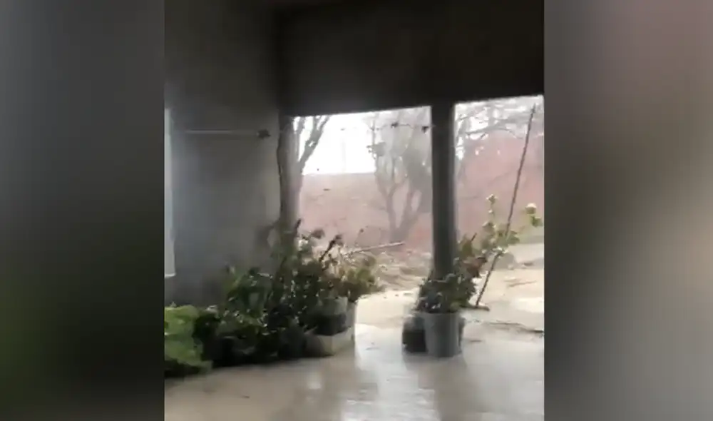 El huracán azotó México el día de ayer, lunes 30 de mayo, tras llegar por primera vez a las costas de Oaxaca. Foto: Captura de pantalla / Twitter: @alejandrotv40