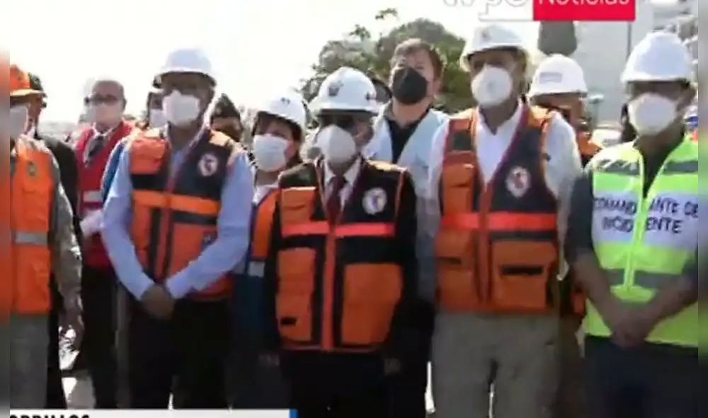 Torres destacó la importancia de que la población esté preparada ante cualquier movimiento telúrico. Foto: captura