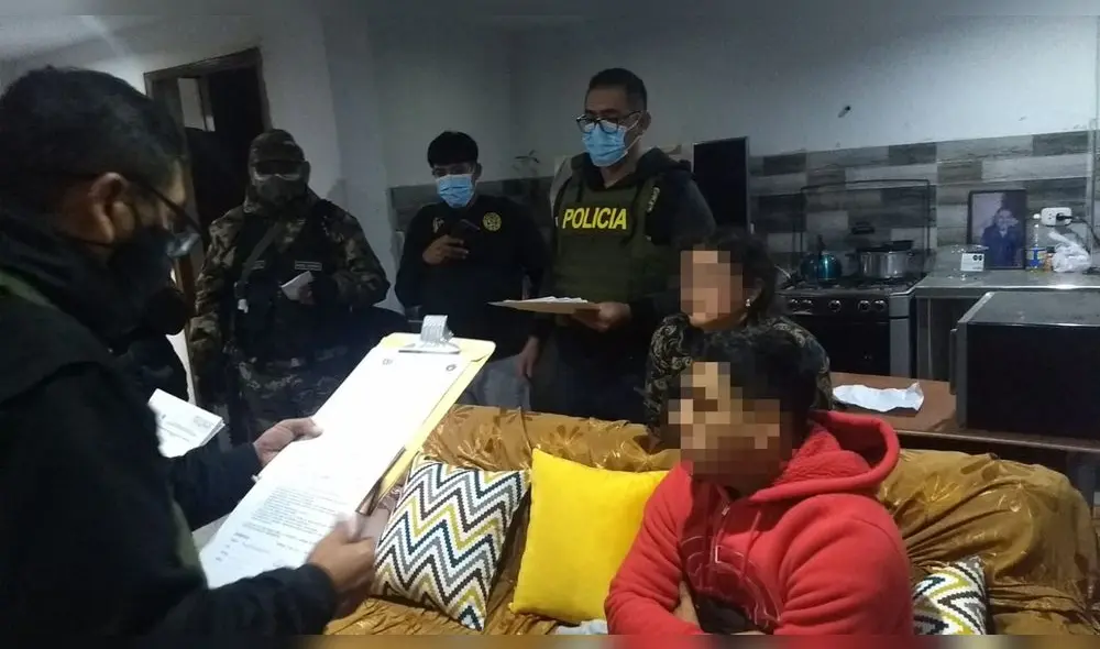 Los efectivos incautaron cuatro armas de fuego, municiones, cuadernos con registros de pagos sin motivos, 15 celulares y dinero en efectivo. Foto: Ministerio Público.