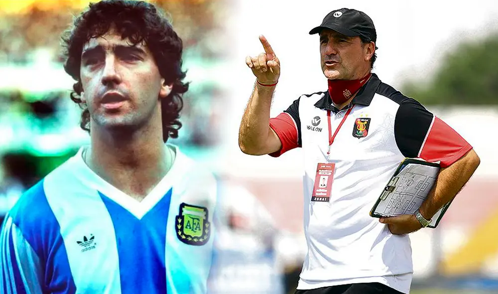 Néstor Lorenzo jugó en la selección argentina y ahora es técnico del FBC Melgar. Foto: composición/difusión/Liga 1