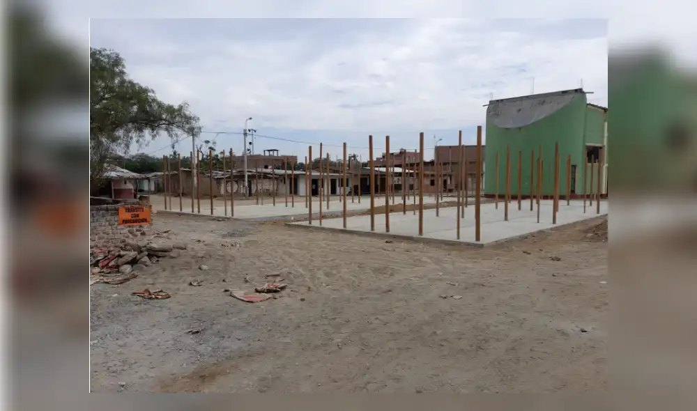 La Municipalidad Distrital de Motupe a la fecha no instala aulas prefabricadas para la población estudiantil afectada. Foto: La República