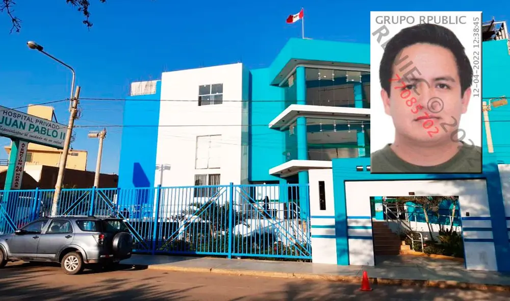 Christian Ricarlo Serquén Alfaro se encuentra internado en una clínica de Chiclayo. Foto: La República Christian Ricarlo Serquén Alfaro se encuentra internado en una clínica de Chiclayo. Foto: La República