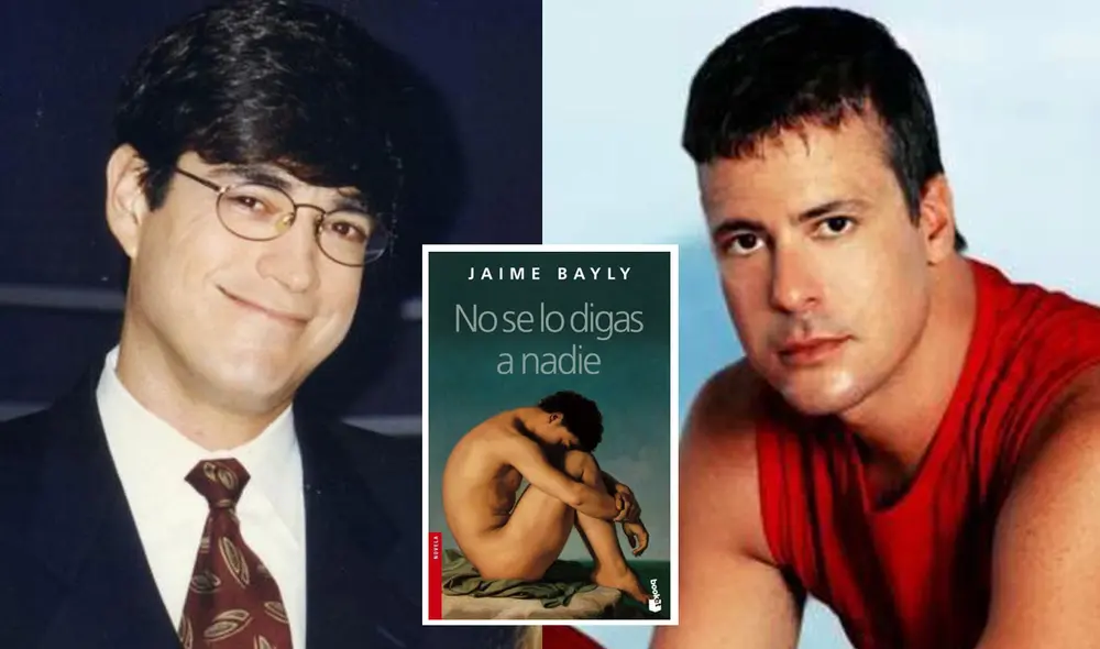 Jaime Bayly publicó su primera novela, "No se lo digas a nadie", en 1994. Foto: composición/ Instagram