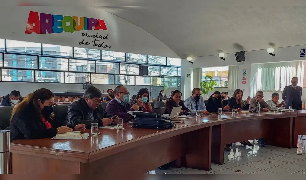 Regidores aspiran a asumir nuevos cargos. Foto: Municipalidad de Arequipa Regidores aspiran a asumir nuevos cargos. Foto: Municipalidad de Arequipa