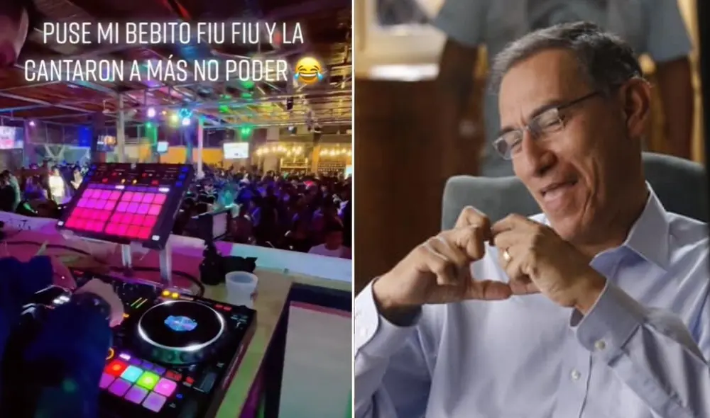 El viral clip compartido por la cuenta de DJ VCENT logró obtener diversas reacciones en las redes sociales. Foto: composición La República