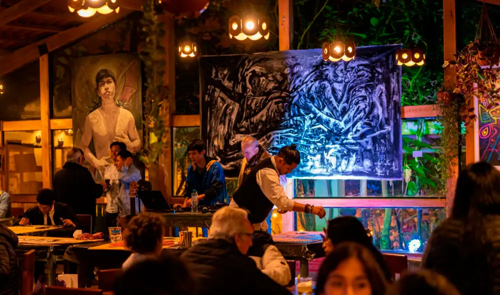 En total son 15 obras en exposición y venta al público. Foto: La Ruta del Arte Amazónico. En total son 15 obras en exposición y venta al público. Foto: La Ruta del Arte Amazónico.