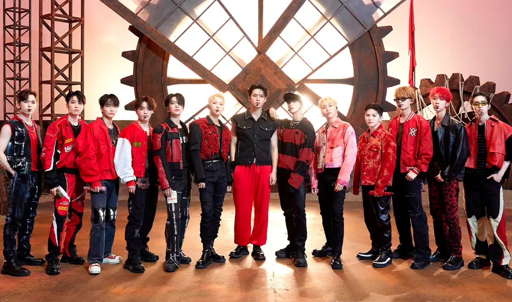 SEVENTEEN es uno de los grupos de k-pop más numerosos. Foto: Pledis