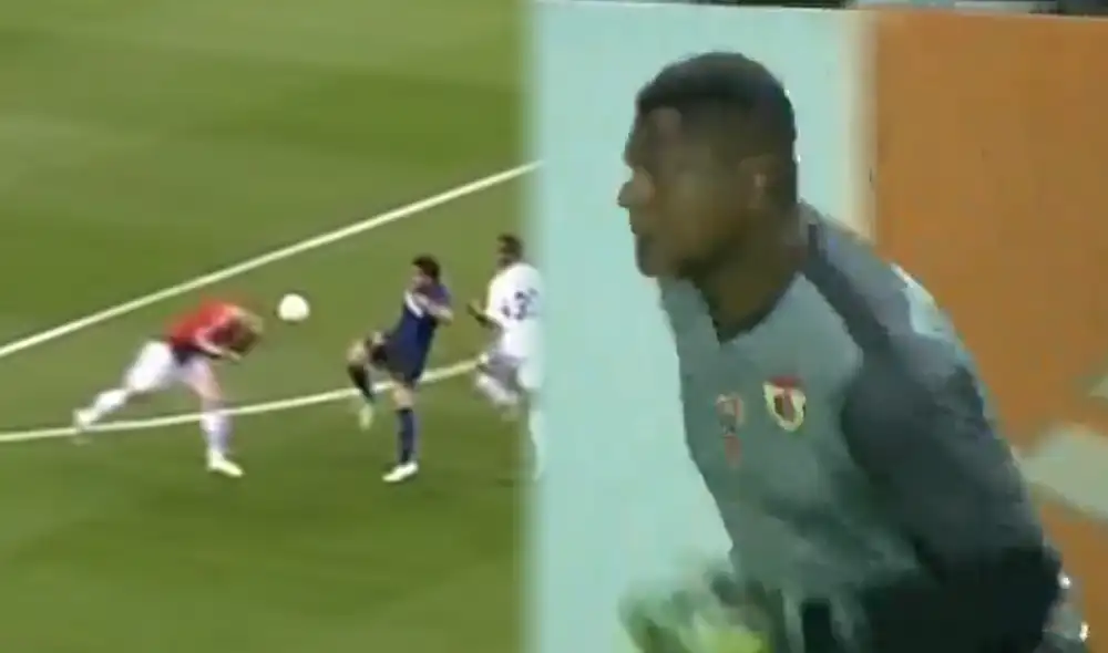 Juan Flores evitó el gol del equipo rival. Foto: composición Champions League/Gol Perú Juan Flores evitó el gol del equipo rival. Foto: composición Champions League/Gol Perú