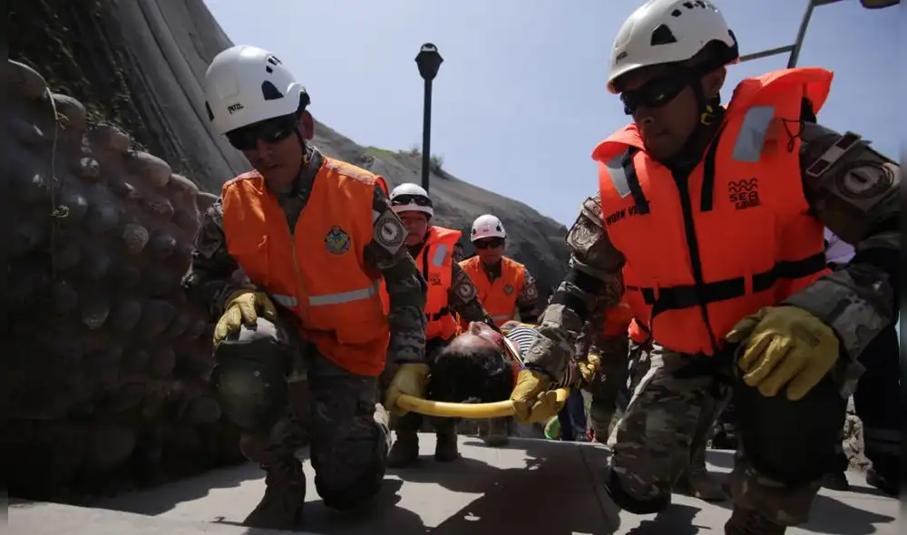 El primero de los 3 simulacros se dio en la mañana de este 31 de mayo. Foto: La República