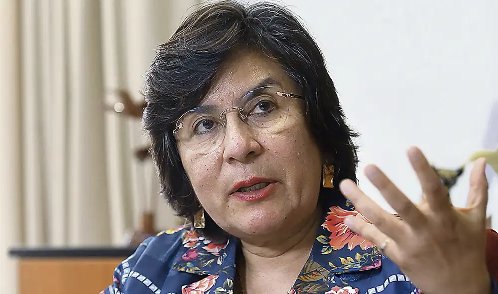 Respaldo. Siendo magistrada del TC, Ledesma defendió que podía investigarse a Castillo. Foto: difusión