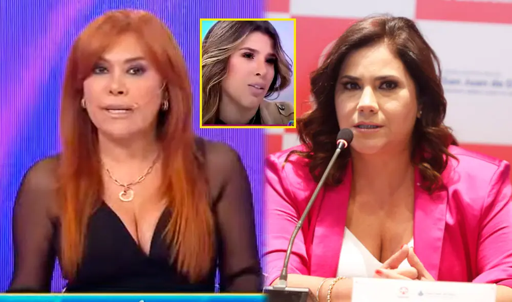 Magaly Medina criticó duramente a Andrea Llosa. Foto: capturas ATV / GLR Magaly Medina criticó duramente a Andrea Llosa. Foto: capturas ATV / GLR