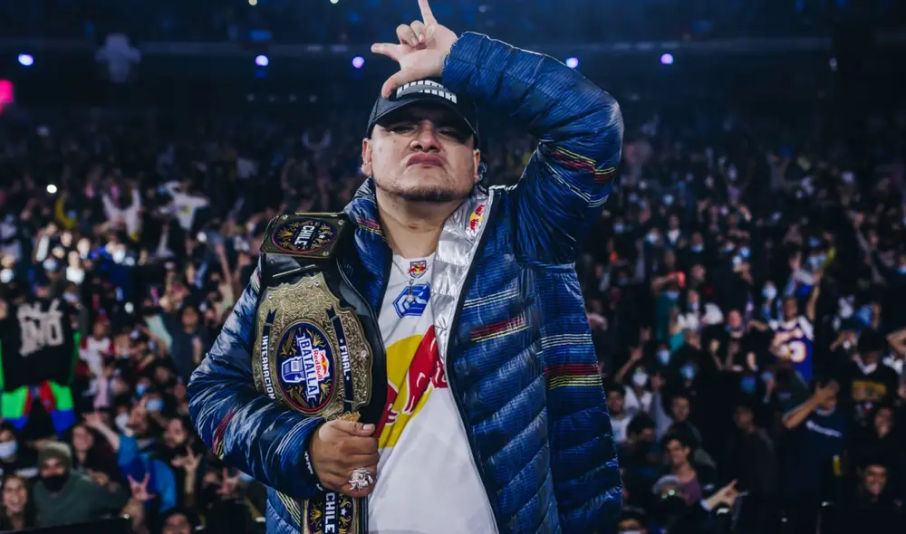 Aczino es el primer bicampeón internacional en la historia de Red Bull. Foto: Red Bull