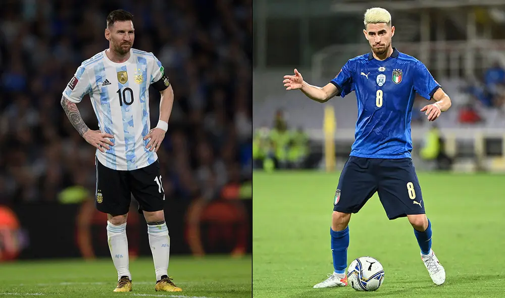 Argentina e Italia se miden en Wembley por la Finalissima 2022. Foto: composición de AFP Argentina e Italia se miden en Wembley por la Finalissima 2022. Foto: composición de AFP