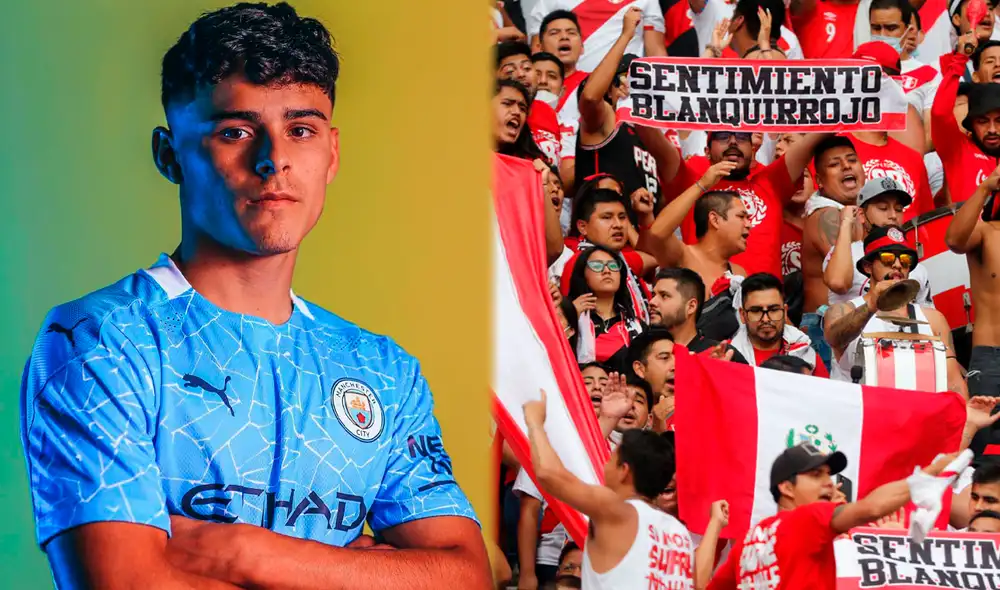 Alexander Robertson podría vestir la camiseta de la selección peruana. Foto: composición GLR/Manchester City/La República Alexander Robertson podría vestir la camiseta de la selección peruana. Foto: composición GLR/Manchester City/La República