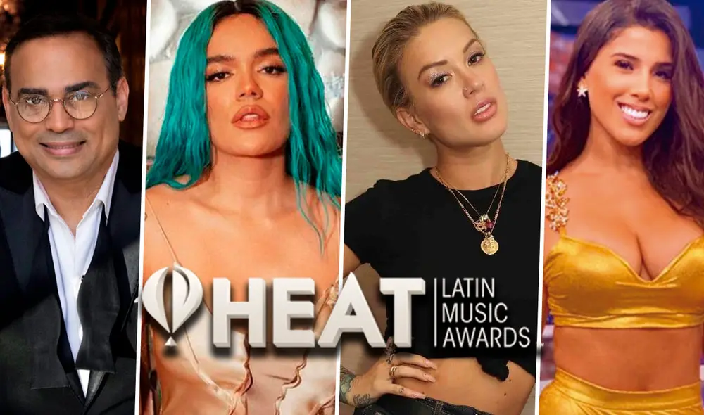 Los Premios Heat 2022 reconocen a lo mejor de la música latina durante el año. Foto: composición de Fabrizio Oviedo / La República Los Premios Heat 2022 reconocen a lo mejor de la música latina durante el año. Foto: composición de Fabrizio Oviedo / La República