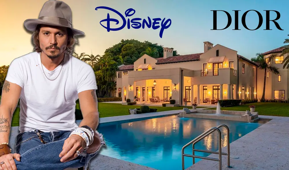 Disney despidió al actor después de la acusación que le realizó su exesposa Amber Heard. Sin embargo, Dior decidió apoyarlo. Foto: composición/La República