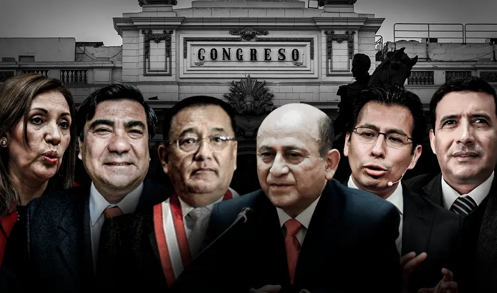 De izquierda a derecha: Julia Príncipe, Víctor García, Gastón Soto, Jorge Riojas, Miguel Soria y Ricardo Velásquez. Foto: composición de Jazmín Ceras/La República