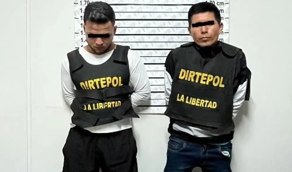 Ciudadano los denunció por amenazarlo de muerte y exigirle dinero. Foto: PNP