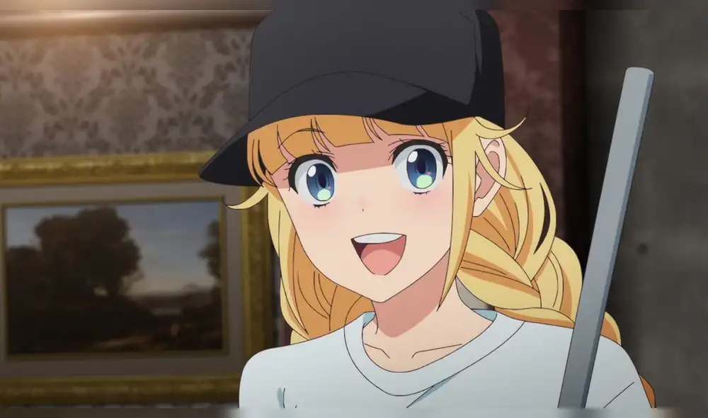 Eiko en el avance del capítulo 10 de "Paripi Koumei". Foto: P.A. Works Eiko en el avance del capítulo 10 de "Paripi Koumei". Foto: P.A. Works