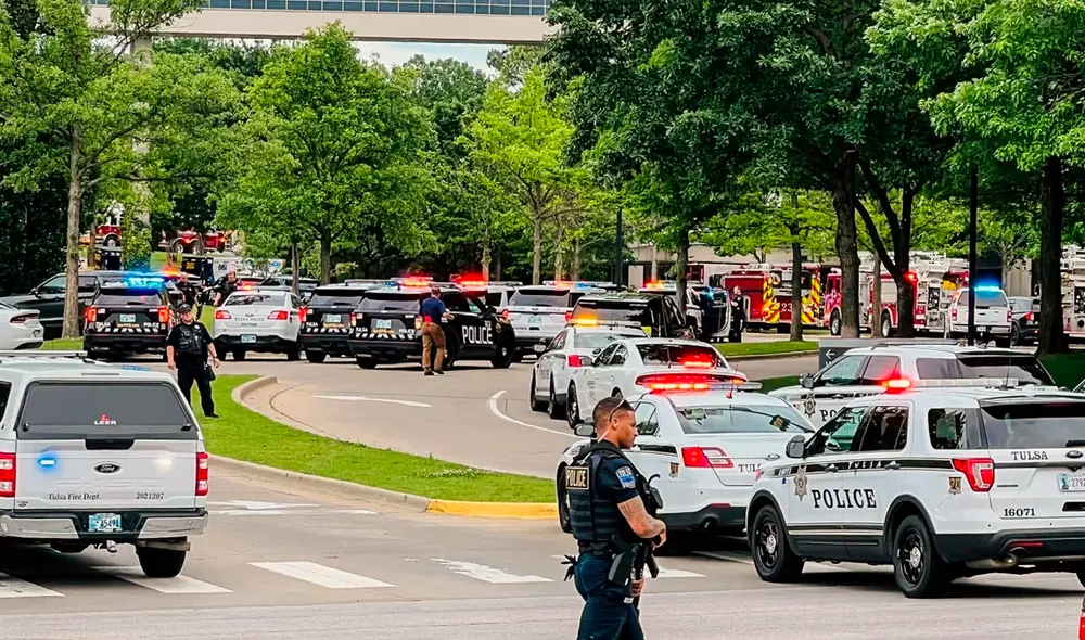 La policía de Tulsa está investigando la situación en el Hospital St. Francis. Foto: Facebook/Policía de Tulsa