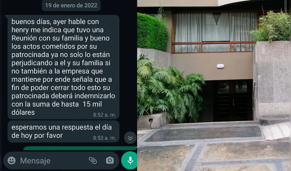 Mediante su abogado, el deudor ha pedido que se le indemnice con hasta 15.000 dólares. Foto: composición/ La República