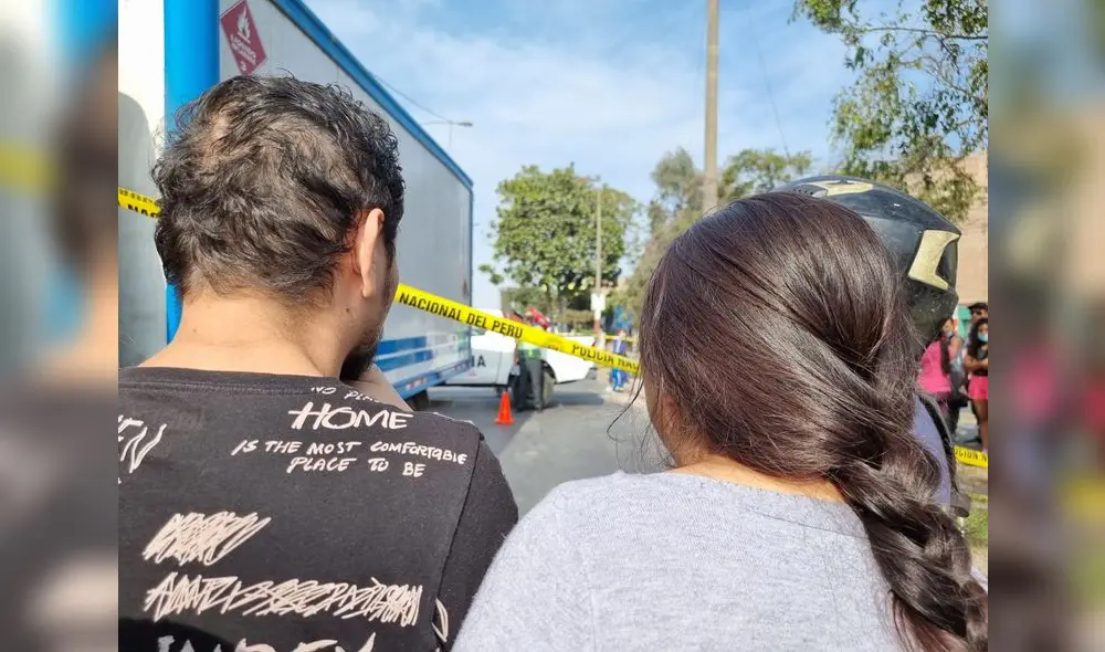 El hecho ocurrió a la altura de la cuadra 32 de la avenida José Granda, ubicada en SMP. Foto: Pamela Advíncula / URPI-LR