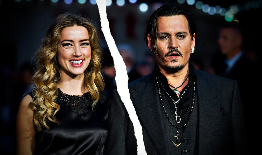 Amber Heard y Johnny Depp se habían casado en el año 2015. Foto: composición/AFP