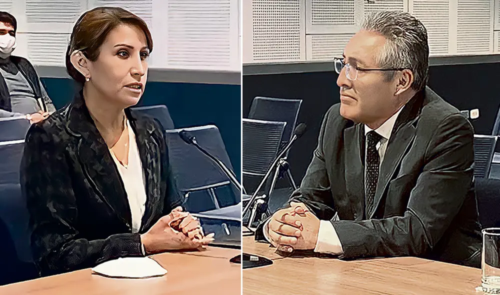 Favorita. Liz Patricia Benavides, quien se pronunció contra la gestión de Pedro Chávarry, asumiría como fiscal de la Nación. Fiscal. Juan Villena ocuparía una de las fiscalías supremas penales actualmente vacante. Foto: composición/ difusión